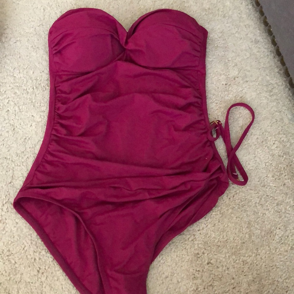 Anne Cole Ruched one piece